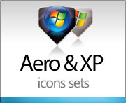 Aero and XP icons sets